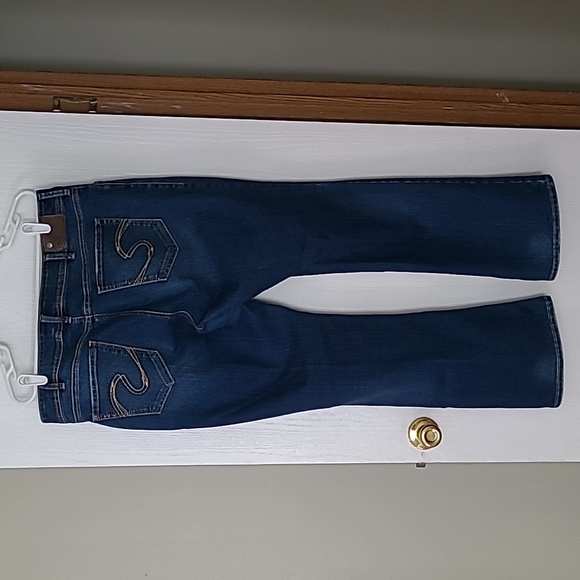 Silver Suki bootcut mid rise Excellent preloved condition Size 18 L 32 blue medi - Picture 5 of 10